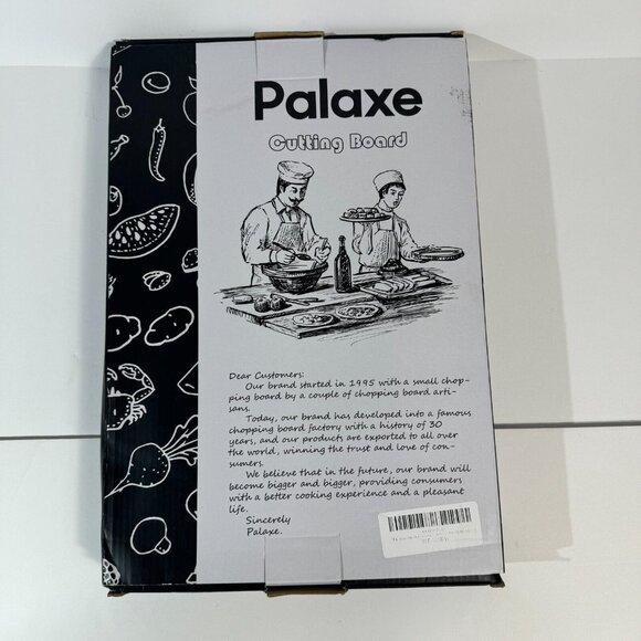 Palaxe Kitchen Chopping Board Set Of 3 BPA-Free Durable Dishwasher Safe - Picture 4 of 6